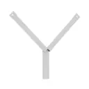 Кронштейн для крепления егозы Ювента Y-образный цинк 550x25x450мм