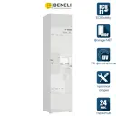 Шкаф распашной Beneli 50x201.5x45.5 см ДСП цвет белый