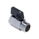 Кран шаровой Aqualink мини PN10 1/2" внутренняя-наружная резьба