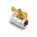 Кран шаровой Aqualink PN16 3/4" внутренняя-внутренняя резьба бабочка
