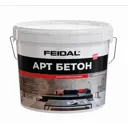 Декоративная штукатурка для стен Feidal фактурная арт-бетон 16 кг