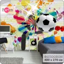 Фотообои флизелиновые Bartonwall 400x270 см Футбол