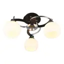 Люстра потолочная Omnilux Oml-130-70452 3 лампы 6 м² цвет хром