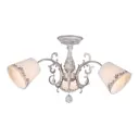 Люстра потолочная Omnilux Oml-130-70735 3 лампы 6 м² цвет белый