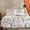 Комплект постельного белья Tac Saten 3254-94173, евро, сатин, коричневый
