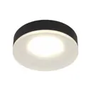 Светильник точечный встраиваемый светодиодный Omnilux Oml-110-919201 2 м² цвет черный