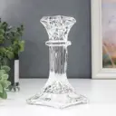 Подсвечник Simaland "Колонна прямоугольная" прозрачный 16x8.6x8.6 см