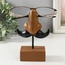 Подставка под очки "Усы и нос" 10.5x5.3x14 см