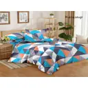 Комплект постельного белья Эльф Domovita 1185 Казимир, двуспальный, бязь, разноцветный