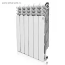 Радиатор Royal Thermo 500x80 мм. 6 секций боковое подключение алюминий цвет белый