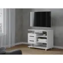 Тумба под телевизор Тэкс TV00112 80x67x43 см ЛДСП цвет белый