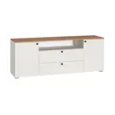 Тумба под телевизор Mobi Остин 160x61x42 см МДФ цвет белый