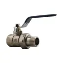 Кран шаровой Aqualink со сгоном 1/2" внутренняя-наружная резьба ручка рычаг