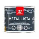 Краска по ржавчине 3 в 1 Tikkurila Metallista Hammer молотковая серебристая 0.40 л