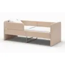 Кровать с защитным бортиком Romack Donny 70x32.5x160 см ДСП цвет латте