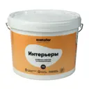 Резиновая краска для стен и потолков моющаяся Svetofor F15 ЗОР00007301 матовая белая база A 2.70 л
