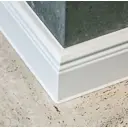 Плинтус напольный Dollken Cubu Hamburg Style Белый 100x16x2500 мм 6 шт.