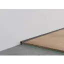 Щелевой (микро) Плинтус напольный ALPro13 7067 анодированный Черный 15x15.5x2700 мм 10 шт.