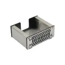 Лоток для стикеров офисный Tempache Stainless из нержавеющей стали 6.5x16.5x13 см