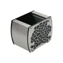 Подставка для канцелярских принадлежностей Tempache Stainless из нержавеющей стали 13x16.5x11 см