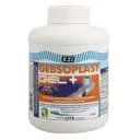 Клей для ПВХ труб Gebsoplast Gel Plus для питьевой воды 125 мл банка с кистью