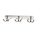 Настенная вешалка Swensa К2613 23x4x3.50 см 3 крючка металл цвет серый