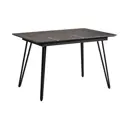 Стол прямоугольный R-Home Диего 120-160x75x80 см МДФ цвет черный