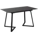 Стол прямоугольный R-Home Роналдо 120-160x75x80 см МДФ цвет черный