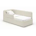 Кровать с защитным бортиком Romack Leonardo 80x34.5x180 см ДСП цвет кремовый