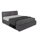 Кровать Costa Сиеста 120x190 см ДСП цвет темно-серый