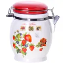 Банка для сыпучих продуктов Loraine 30322 0.7 л керамика цвет белый
