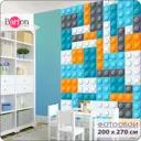 Фотообои флизелиновые Bartonwall 200x270 см Детские Конструктор