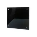 Стеновая панель Оптион 81911 60x50x0.4 см стекло цвет черный