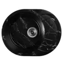 Мойка для кухни из искусственного камня Wisent WA03-11 Мрамор Черно-белый 570x440