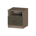 Тумба Furnistyle Лайф 10866 40x45x40 см ЛДСП цвет дуб сонома/латте