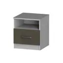 Тумба Furnistyle Лайф 10874 40x45x40 см ЛДСП цвет северное дерево/латте
