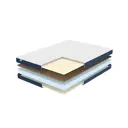Матрас Димакс Практик Чип Ролл Массаж Кокос 200x200x14 см беспружинный, двуспальный