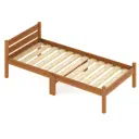 Кровать Solarius Kompakt100olha 100x200 см массив сосны цвет ольха