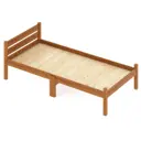 Кровать Solarius Kompakt60olha-190-full 60x190 см массив сосны цвет ольха