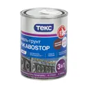 Грунт-эмаль по ржавчине Ржаво Stop Текс молотковая глянцевая коричневая 0.9 л