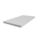 Деталь мебельная ЛДСП Slotex 1200x400x16мм цвет Серый кромка со всех сторон