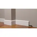 Плинтус напольный Decor-Dizayn DD715 ударопрочный под покраску 90x13x2000 мм