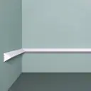Молдинг Bello Deco 00-00106599 на стену, полистирол (XPS), белый, 2000x20x20 мм 2 шт
