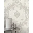 Обои флизелиновые Euro Decor Jardin 1.06 м кремовые 7232-01