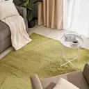 Ковер полипропилен Inspire Shaggy Bosfor 60x110 см цвет светло-зеленый