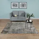 Ковер полиэстер Lisa A2076A 160x230 см цвет серый