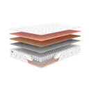 Матрас Димакс Оптима Хард Массаж 80x200x19 см независимый пружинный блок, односпальный