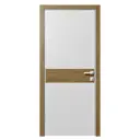 Дверь межкомнатная глухая с замком и петлями в комплекте хорда G 70x200 см эмаль цвет белый