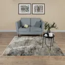 Ковер полиэстер Lisa A2079A 80x150 см цвет коричневый