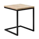Журнальный столик квадратный R-home 42x42x52 см Дуб Натур